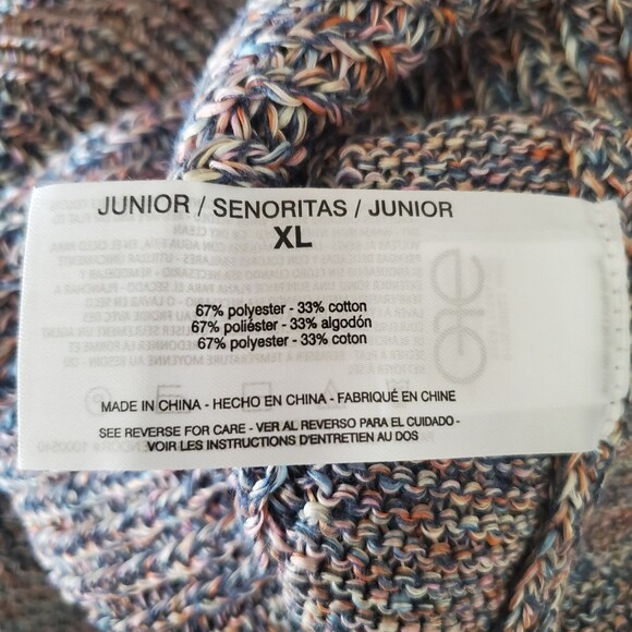 Ella Moss Rainbow Sleeveless Sweater Tunic Vest/Tank XL Juniors NWNT - Picture 11 of 11